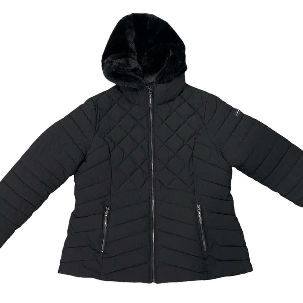 Laundry | By Shelli Segal Women's Black Down Puffer Sz XXL